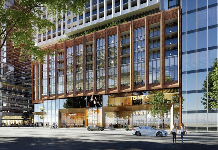 400 King West Condos Retail Signage