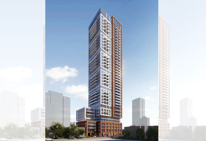 410 Sherbourne Street Condos Exterior Tower View