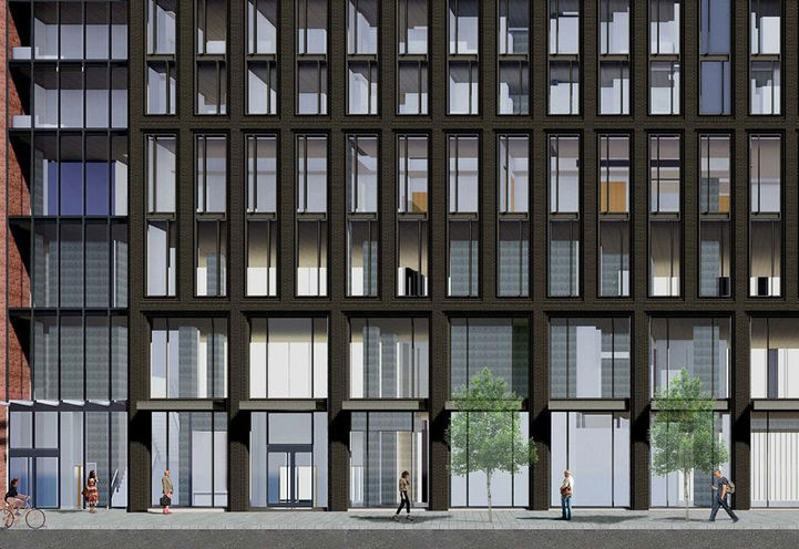 Podium Exterior View of 411 King Street Condos