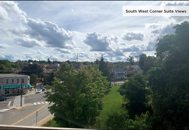 South West Corner Suite Views at 42 Mill St. Condos