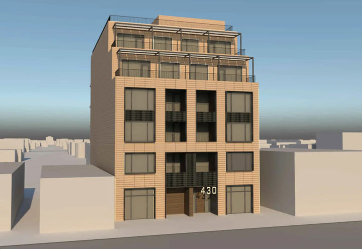 430 Royal York Road Condos Early Building Design