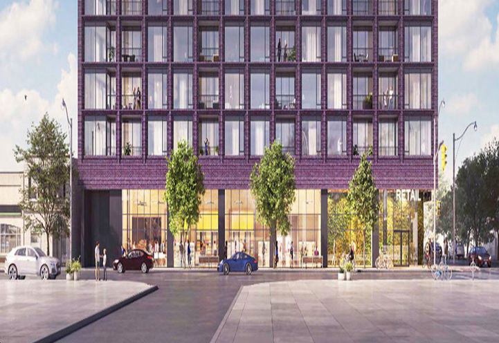 444 Eglinton Ave West Condos Exterior Front View of Lower Levels