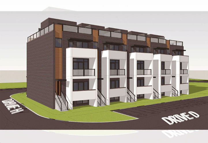 455 Welland Stacks Exterior Building Design