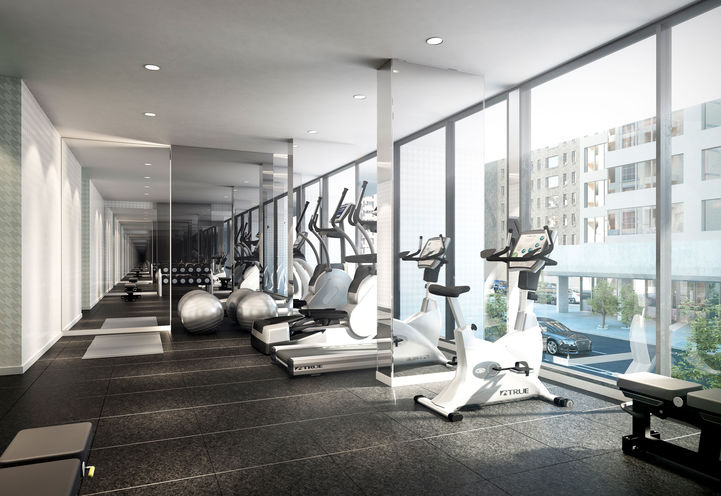 Woodsworth Condos Amenities- Fitness Centre