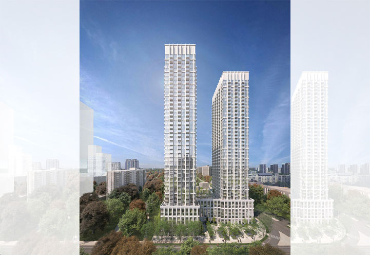 48 Grenoble Drive Condos Exterior View of Towers