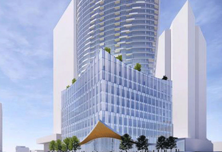 Artist Concept of 4800 Yonge Street Condos Exterior Rendering