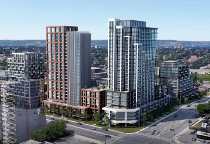 499 Mohawk Road East Condos Exterior View of Towers