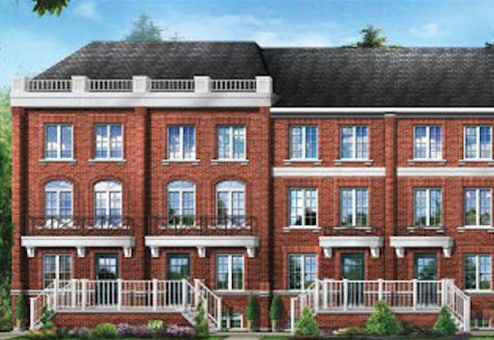 Side Elevation View of 5 & 10 Towns