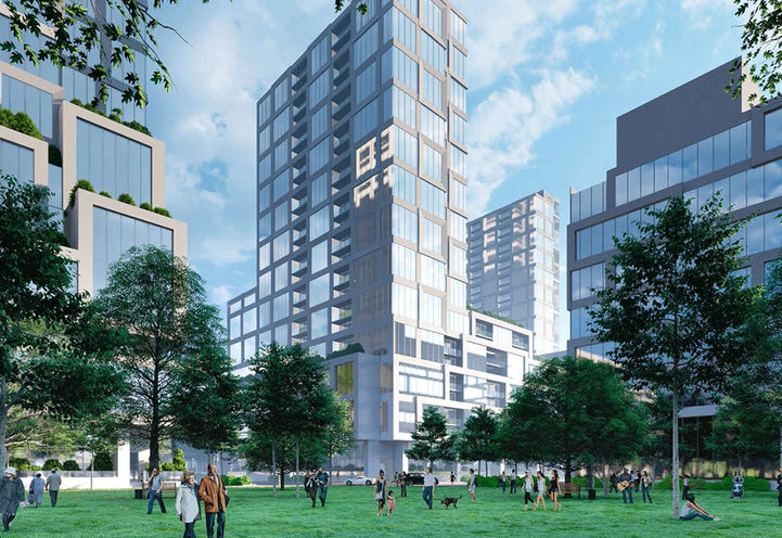 Public Park at 20 Cowdray Court Condos 2