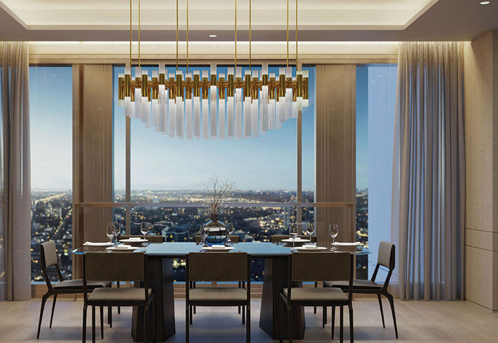 Dining Room at 50 Scollard Condos