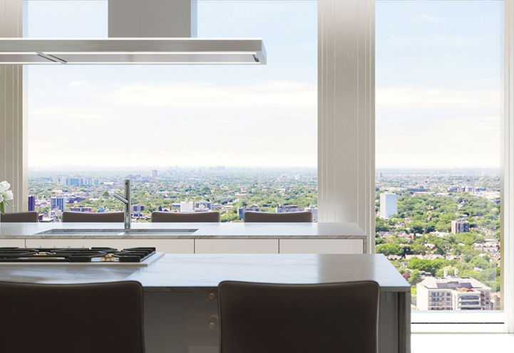 Gourmet Kitchen at 50 Scollard Condos