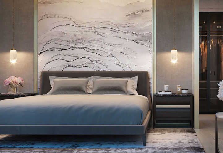 Master Bedroom at 50 Scollard Condos