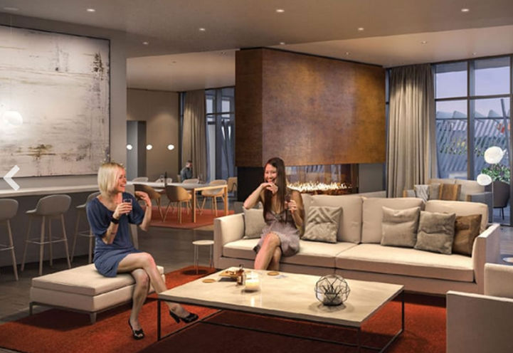 Lobby at M City Condos 3