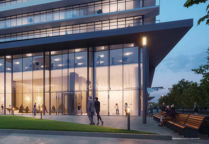 M City Condos 3 Entrance