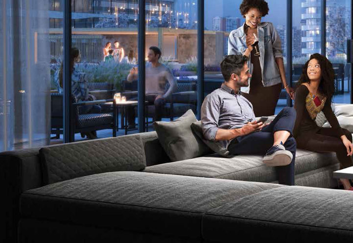 Party Room at M City Condos 3