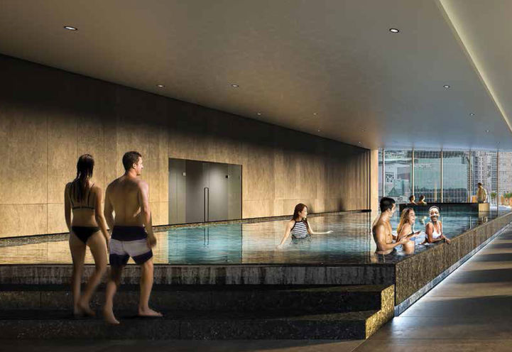 Pool at M City Condos 3