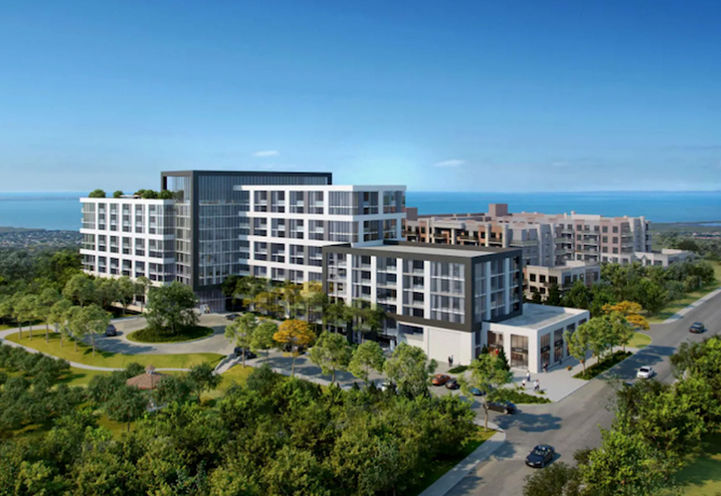 5103 Greenlane Condos Bird's Eye View of Building Exteriors