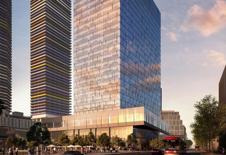 100 Queens Quay at Sugar Wharf Condos by Menkes