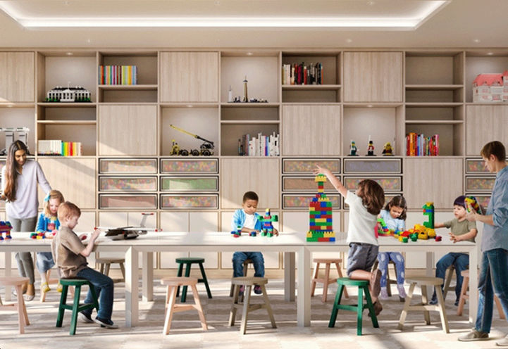 Lego Room at Sugar Wharf Condos