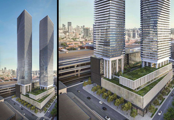 Sugar Wharf Condos Exterior View