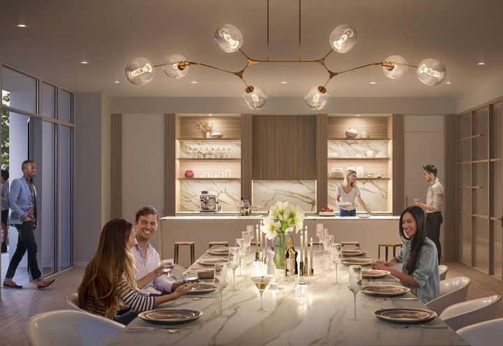 Sugar Wharf Condos- Party Room