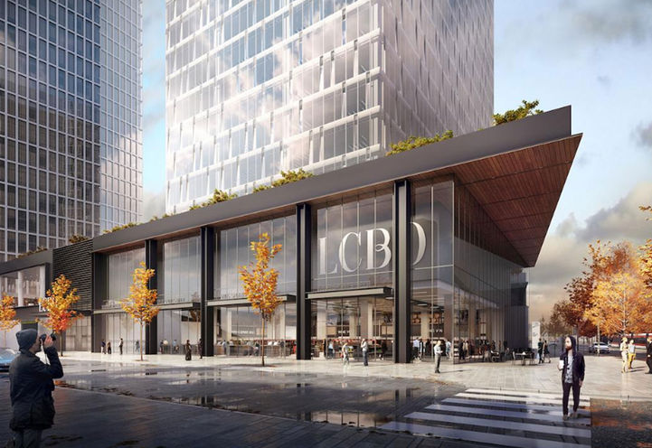 Sugar Wharf Condos- Retail Signage