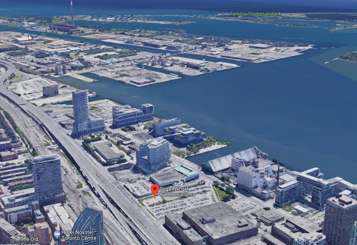 View From Sugar Wharf Condos