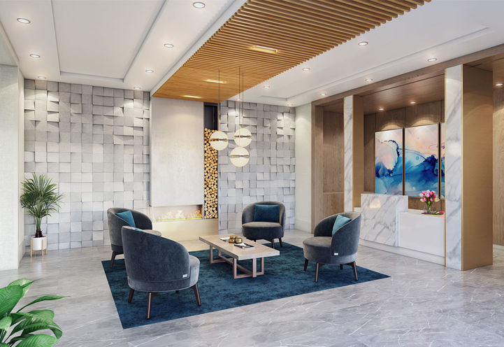 LakeVu Condos 2 Ground Floor Resident Lobby