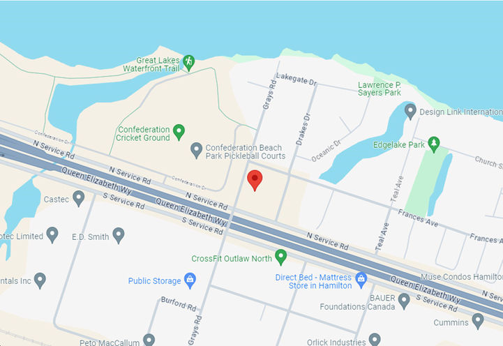 560 Grays Road Towns Map View of Project Location