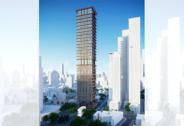 576 Sherbourne Street Condos Exterior View of Tower