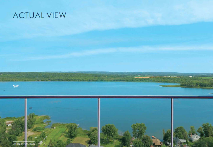 LakeVu Condos Actual View