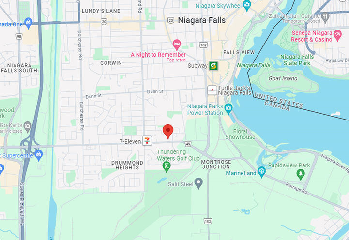 5975 McLeod Condos Map View of Project Location