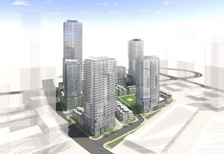 Looking West to the Master Planned Community, 670 Progress Ave, Toronto, ON