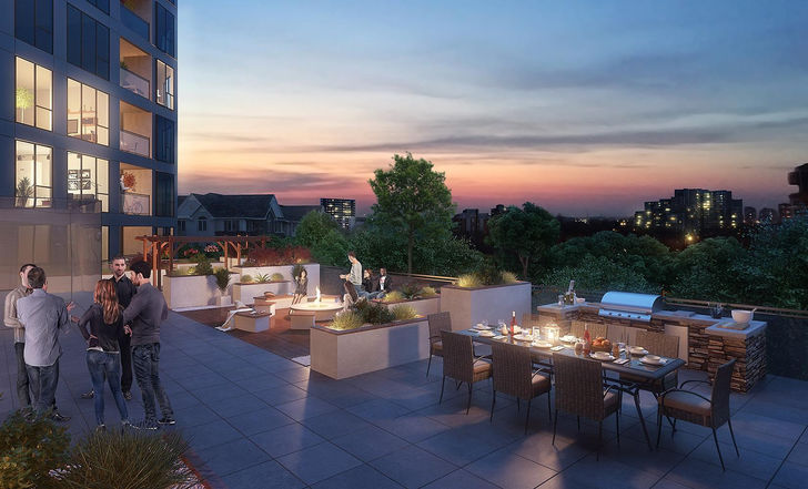 Midtown Lofts terrace