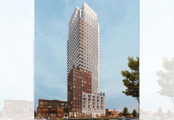 73 Hughson Street North Condos Exterior View of Towerr