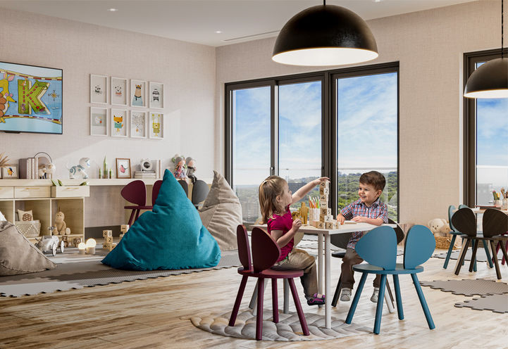 75 James Condos Children's Play Room