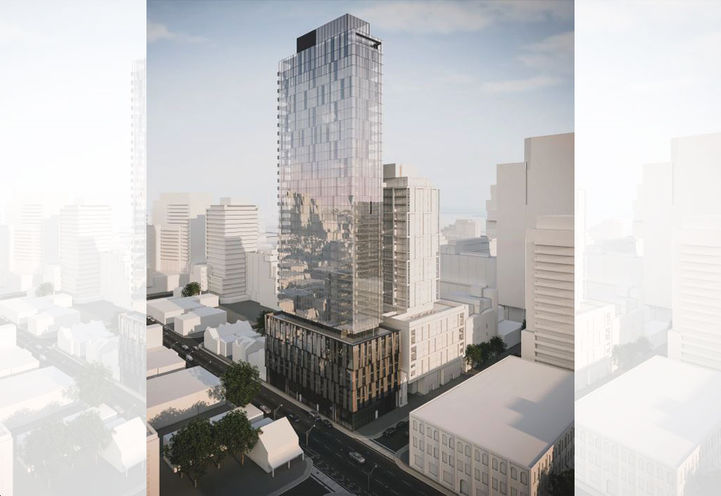 75 Ontario Street Condos Bird's Eye View of Exteriors