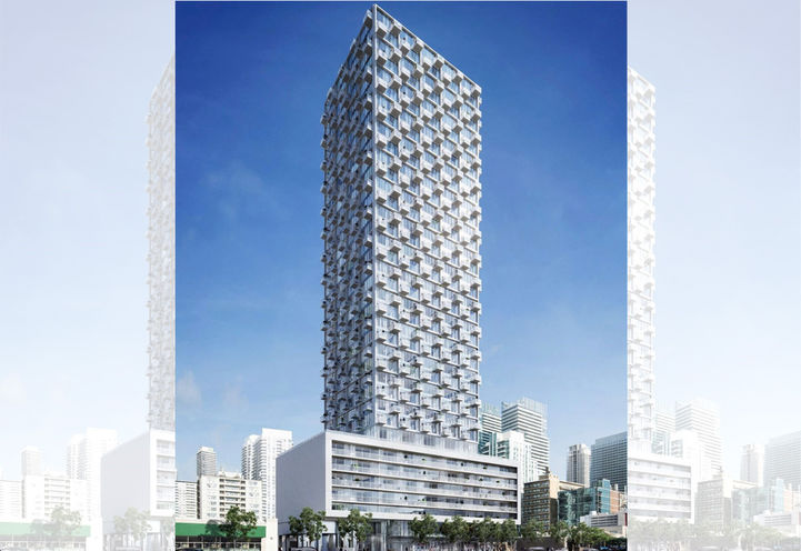 750 Mount Pleasant Rd Condos Exterior View of Tower