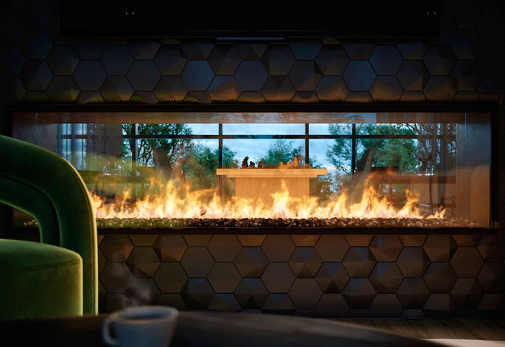 Mile and Creek Condos 2 Dining Area