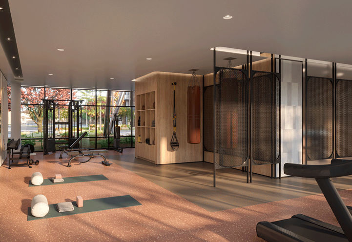 Mile and Creek Condos 2 Fitness Area