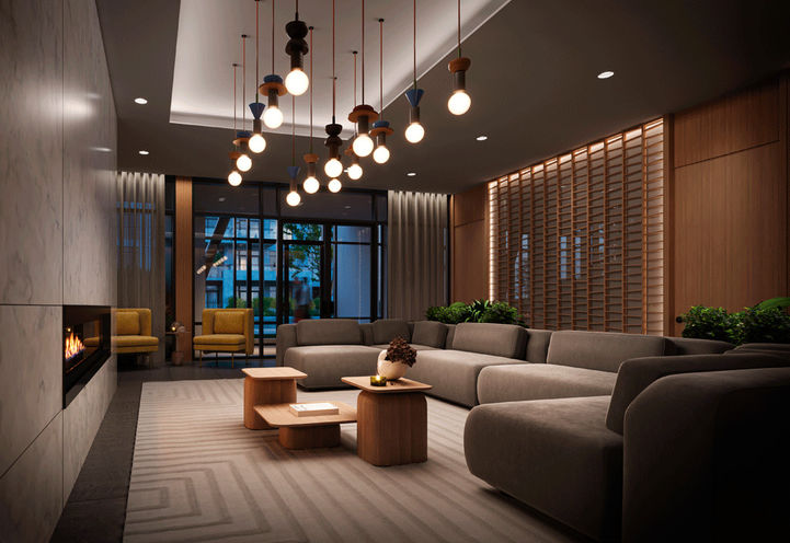 Mile and Creek Condos 2 Lounge Area