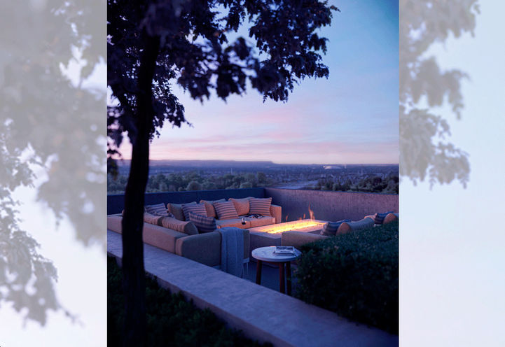 Mile and Creek Condos 2 View From Rooftop Terrace