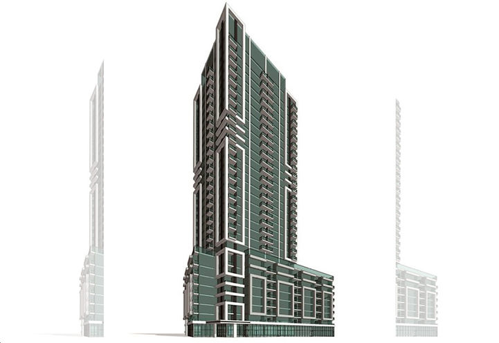 77 Anderson Avenue Condos Early Tower Design Rendering