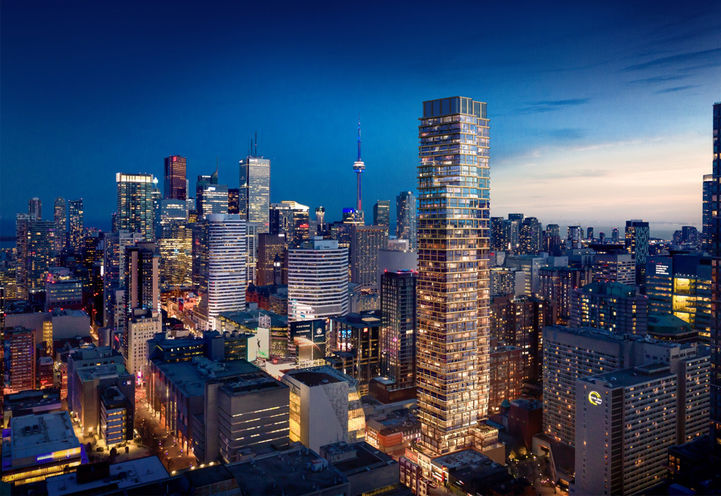 8 Elm on Yonge Skyline View