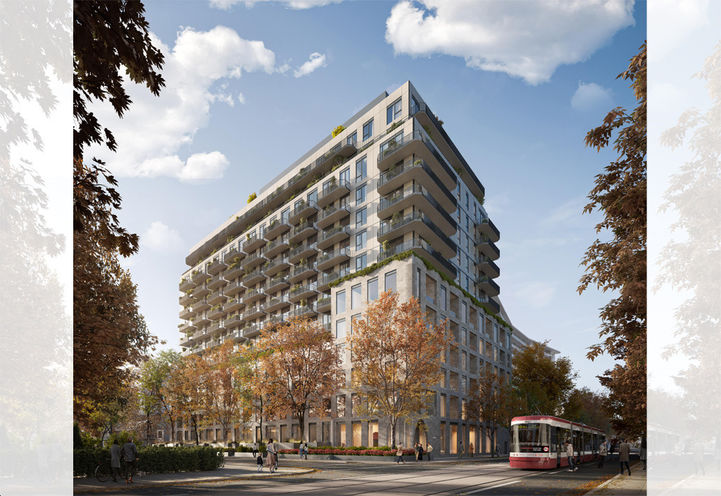 8 Temple Condos Exterior View of Building