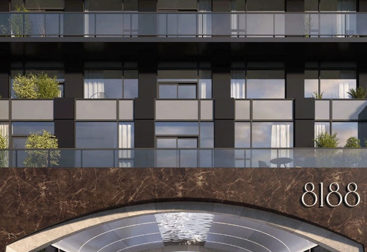 8188 Yonge Condos,  Close Up View of  Architectural Finishes