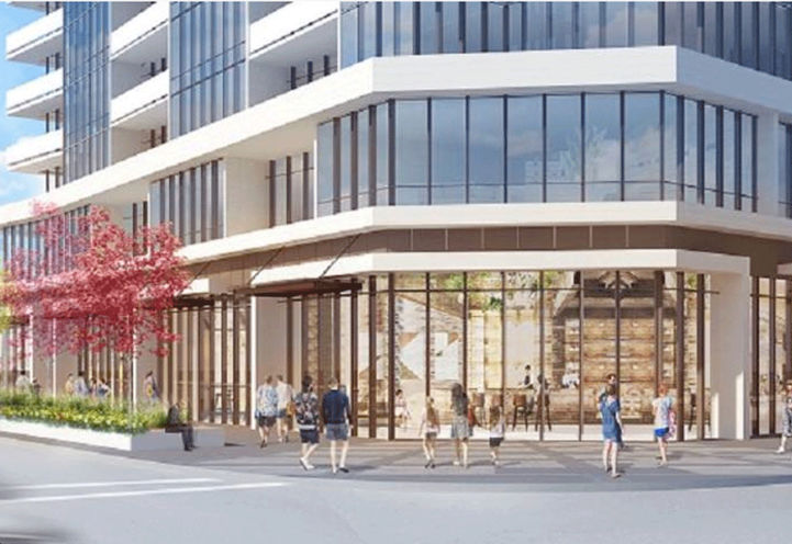 8188 Yonge Condos-Former Podium and Street View