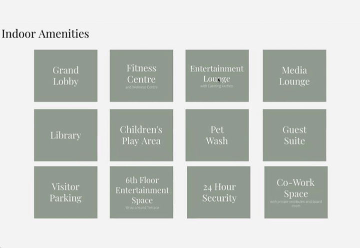 8188 Yonge Condos,  Indoor Amenities