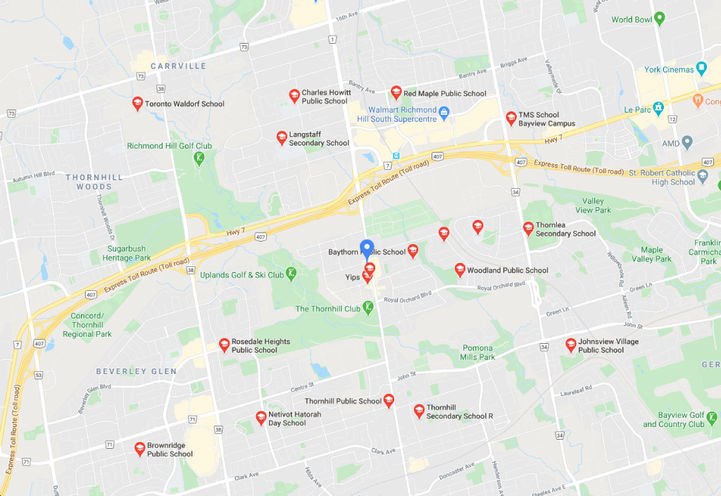 8188 Yonge Condos- Nearby Schools and Colleges