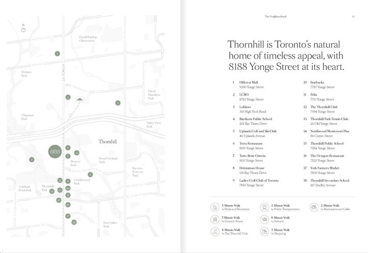 8188 Yonge Condos Neighbourhood Amenity Map